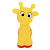 YF-GIRAFFE (480) Игрушка для ванны жираф 10 см, в сетке, КАПИТОШКА в кор.2*240шт 380569