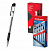 54538 Ручка гелевая ErichKrause G-Star® Stick&Grip Classic 0.5, цвет чернил черный (в коробке по 12 шт.)