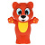 YF-03-2021 (480) Игрушка для ванны мишка 9 см, в сетке, КАПИТОШКА в кор.2*240шт 390503
