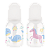 27989 LUBBY  Бутылочка для кормления с соск. мол. Just Lubby, от 0 мес.,125 мл, PP, сил.