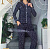 96282 Темно-синяя Пижама NICOLETTA р. S-XL (в уп 4 шт)