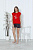 60227 Красная Пижама NICOLLETTA р. S, M, L,XL (в уп 4 шт)