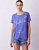 1702 Фиолетовая Футболка д/д к/р  р. S,M,L,XL  (в уп. 4шт)